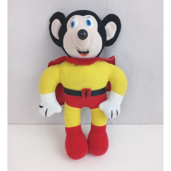 Vintage 1989 Acme Viacom Mighty Mouse Collectible 9" Plush - Picture 1 of 7